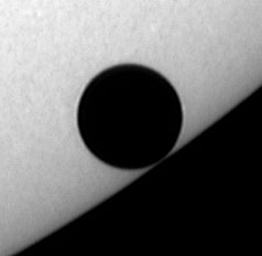 Picture of the June 8, 2004 Venus transit