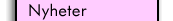 Nyheter