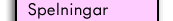 Spelningar