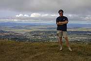 Me on the top with Novato in the backgroud.