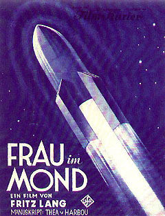 Frau im Mond